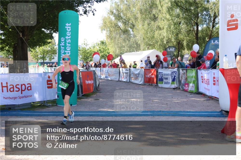 07.09.2025 - 19. Norderstedt Triathlon Zöllner http://msf.ph/oto/8774616 07.09.2025 11:03:54 Ziel 63, 113 meine-sportfotos.de