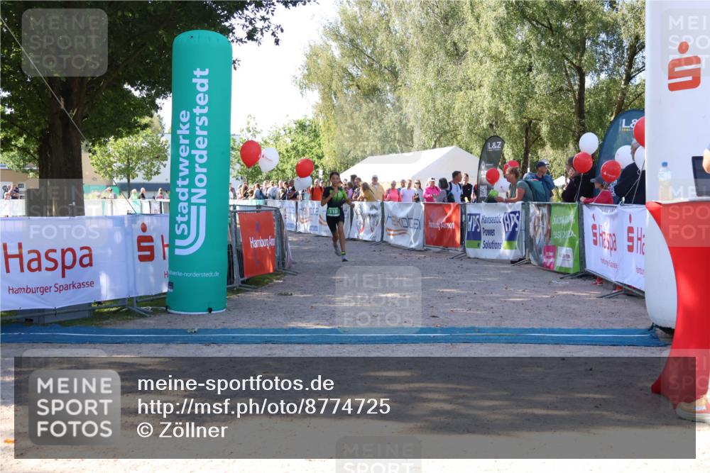 07.09.2025 - 19. Norderstedt Triathlon Zöllner http://msf.ph/oto/8774725 07.09.2025 11:04:56 Ziel 110 meine-sportfotos.de