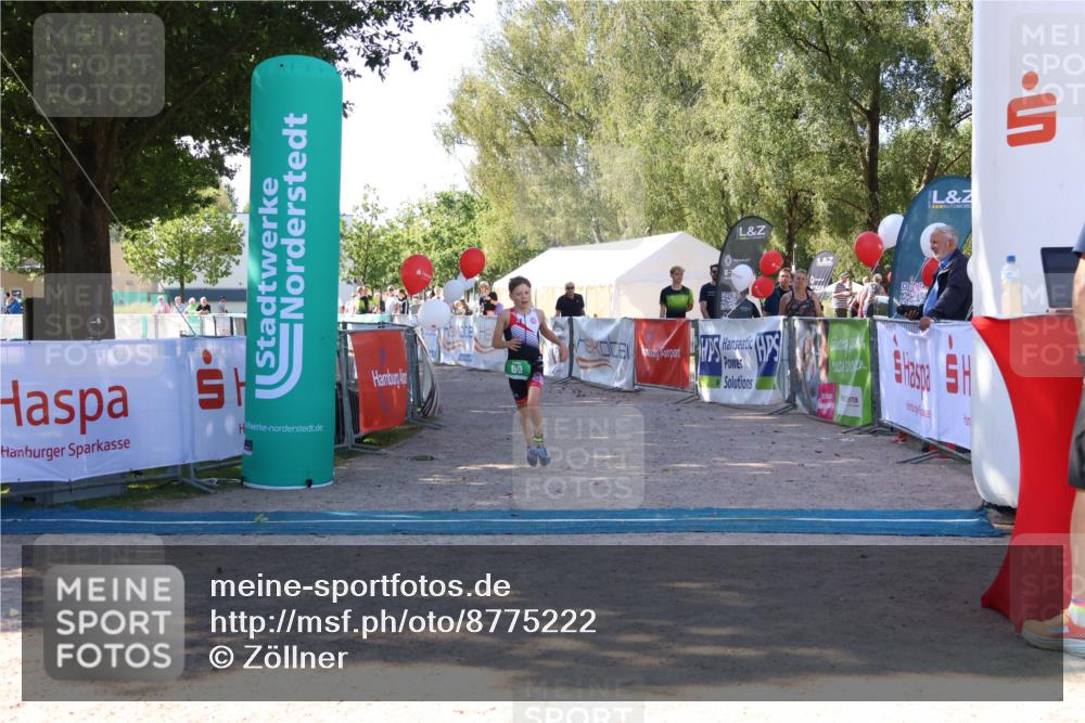 07.09.2025 - 19. Norderstedt Triathlon Zöllner http://msf.ph/oto/8775222 07.09.2025 11:14:29 Ziel 69 meine-sportfotos.de