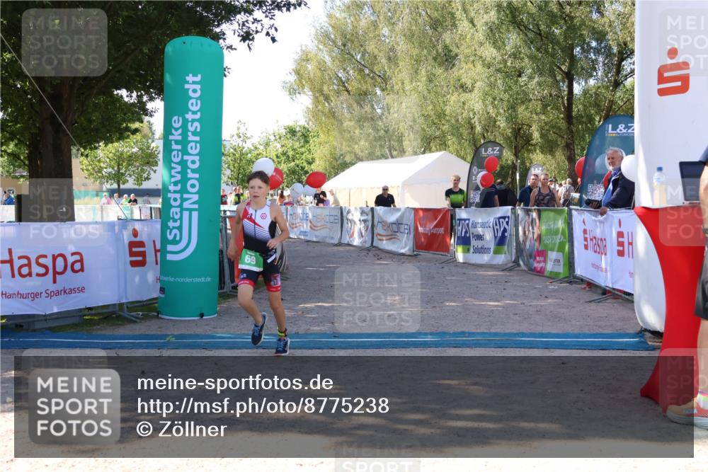 07.09.2025 - 19. Norderstedt Triathlon Zöllner http://msf.ph/oto/8775238 07.09.2025 11:14:29 Ziel 69 meine-sportfotos.de