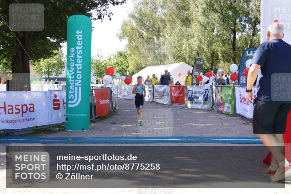 07.09.2025 - 19. Norderstedt Triathlon Zöllner http://msf.ph/oto/8775258 07.09.2025 11:15:40 Ziel 98 meine-sportfotos.de