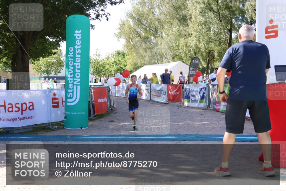 07.09.2025 - 19. Norderstedt Triathlon Zöllner http://msf.ph/oto/8775270 07.09.2025 11:15:40 Ziel 98 meine-sportfotos.de