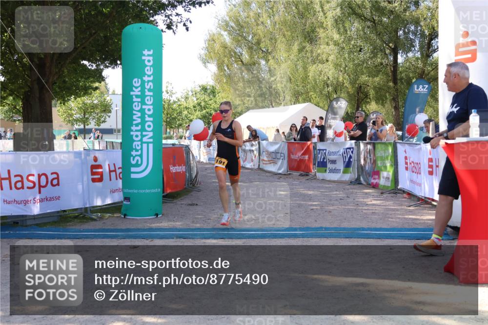 07.09.2025 - 19. Norderstedt Triathlon Zöllner http://msf.ph/oto/8775490 07.09.2025 11:47:21 Ziel 1191 meine-sportfotos.de