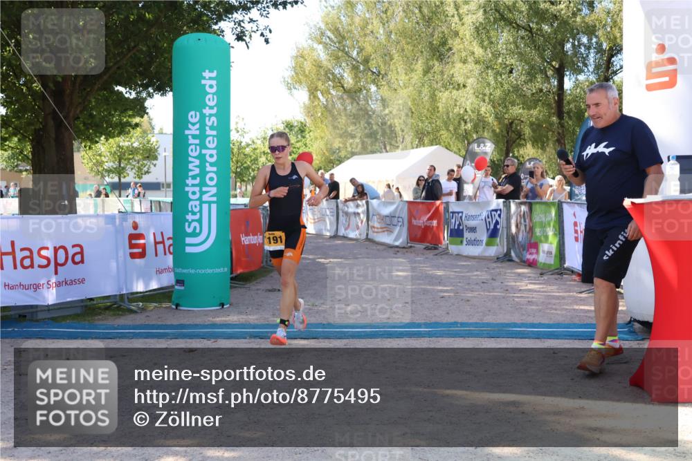 07.09.2025 - 19. Norderstedt Triathlon Zöllner http://msf.ph/oto/8775495 07.09.2025 11:47:22 Ziel 1191 meine-sportfotos.de