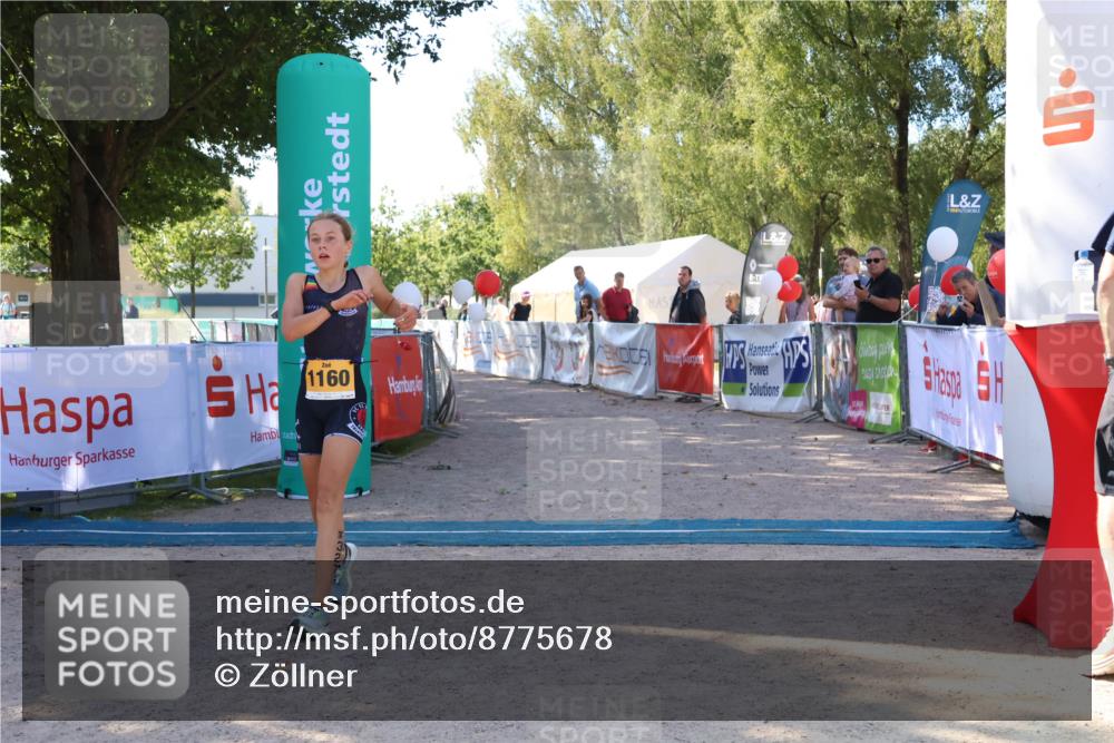 07.09.2025 - 19. Norderstedt Triathlon Zöllner http://msf.ph/oto/8775678 07.09.2025 11:50:14 Ziel 1160 meine-sportfotos.de