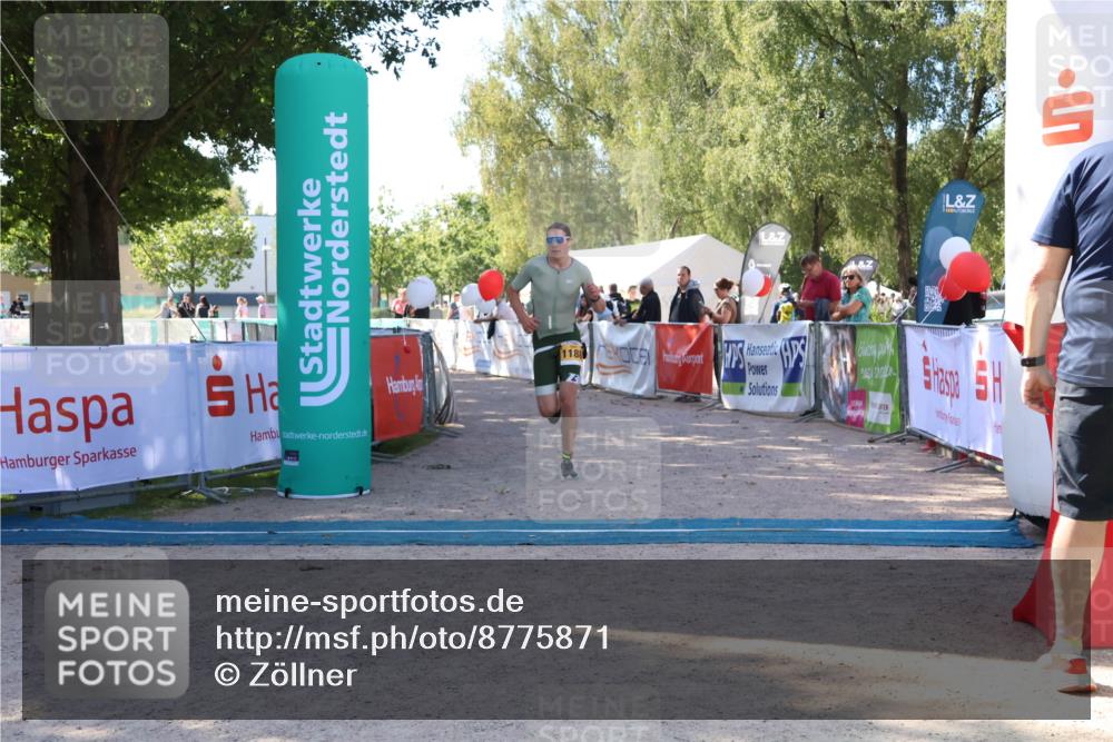 07.09.2025 - 19. Norderstedt Triathlon Zöllner http://msf.ph/oto/8775871 07.09.2025 11:52:47 Ziel 1188 meine-sportfotos.de