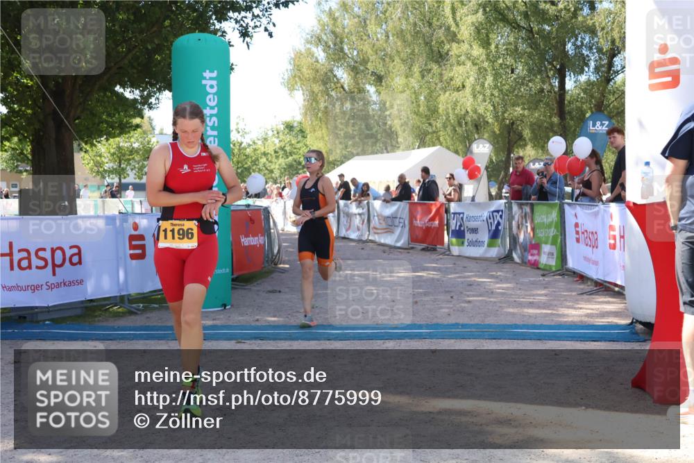 07.09.2025 - 19. Norderstedt Triathlon Zöllner http://msf.ph/oto/8775999 07.09.2025 11:54:25 Ziel 1168, 1196 meine-sportfotos.de