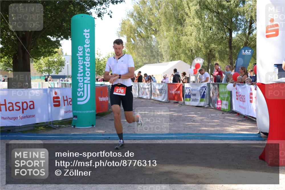 07.09.2025 - 19. Norderstedt Triathlon Zöllner http://msf.ph/oto/8776313 07.09.2025 11:58:31 Ziel 276 meine-sportfotos.de