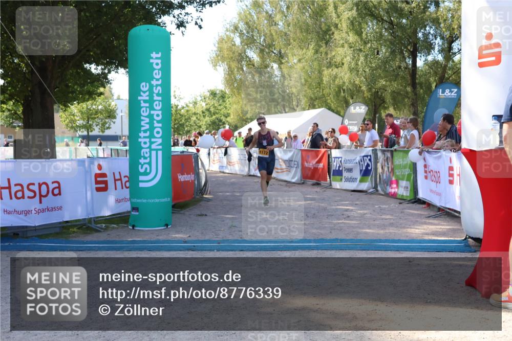 07.09.2025 - 19. Norderstedt Triathlon Zöllner http://msf.ph/oto/8776339 07.09.2025 11:58:50 Ziel 1172 meine-sportfotos.de