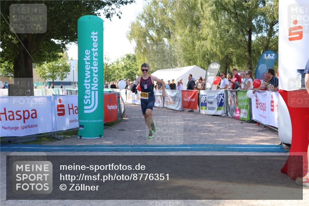 07.09.2025 - 19. Norderstedt Triathlon Zöllner http://msf.ph/oto/8776351 07.09.2025 11:58:51 Ziel 1172 meine-sportfotos.de