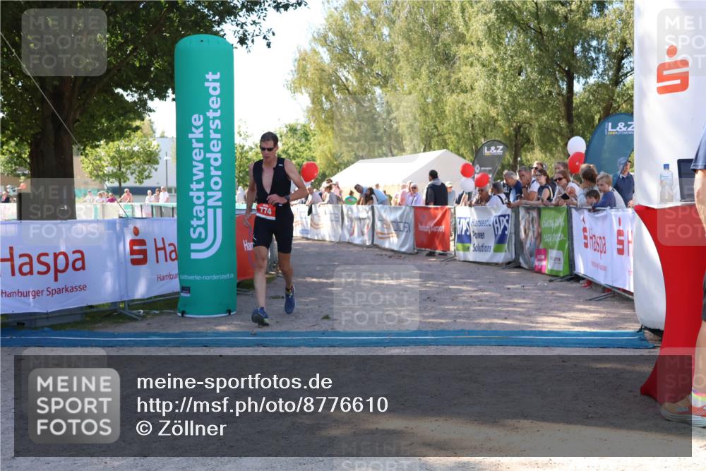 07.09.2025 - 19. Norderstedt Triathlon Zöllner http://msf.ph/oto/8776610 07.09.2025 12:02:03 Ziel 774, 1178 meine-sportfotos.de
