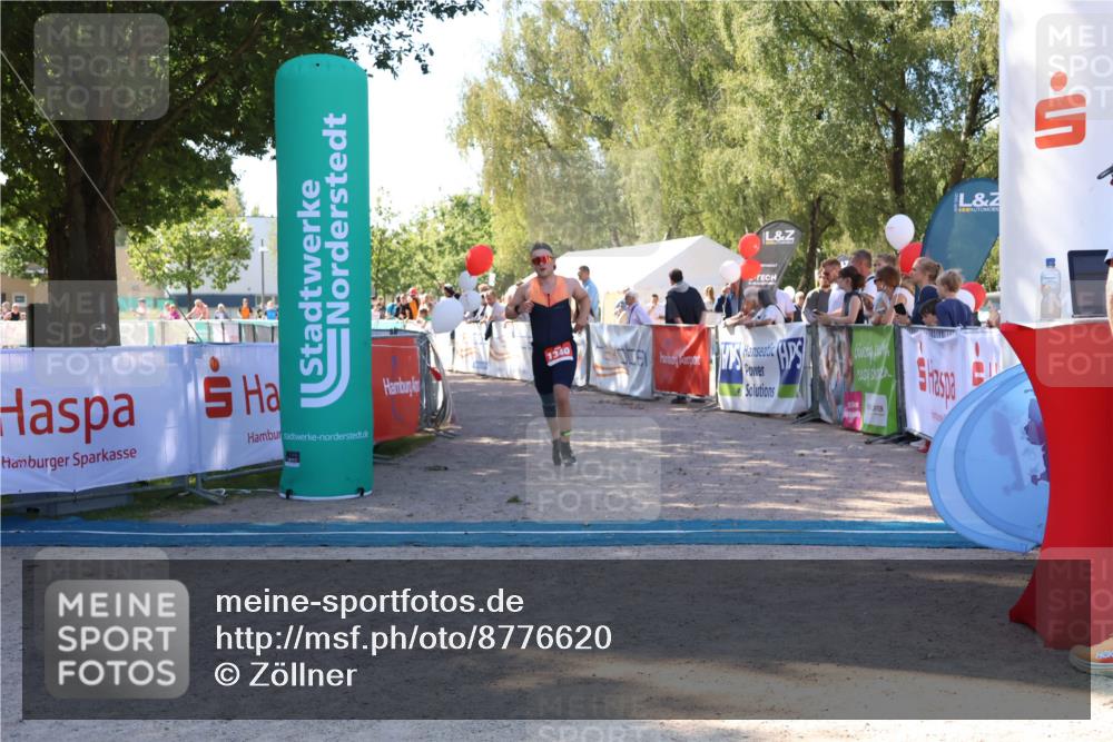07.09.2025 - 19. Norderstedt Triathlon Zöllner http://msf.ph/oto/8776620 07.09.2025 12:02:54 Ziel 1340 meine-sportfotos.de