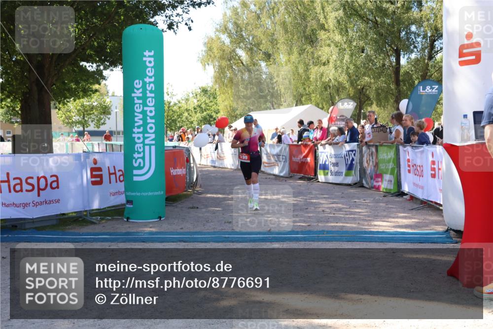 07.09.2025 - 19. Norderstedt Triathlon Zöllner http://msf.ph/oto/8776691 07.09.2025 12:03:22 Ziel 199 meine-sportfotos.de