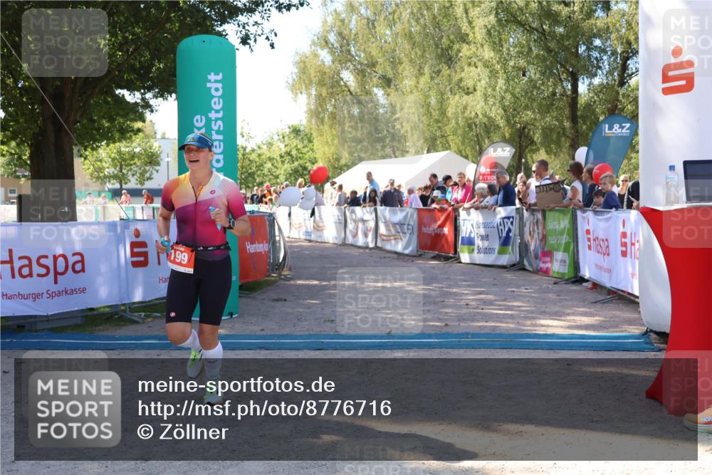 07.09.2025 - 19. Norderstedt Triathlon Zöllner http://msf.ph/oto/8776716 07.09.2025 12:03:23 Ziel 199 meine-sportfotos.de