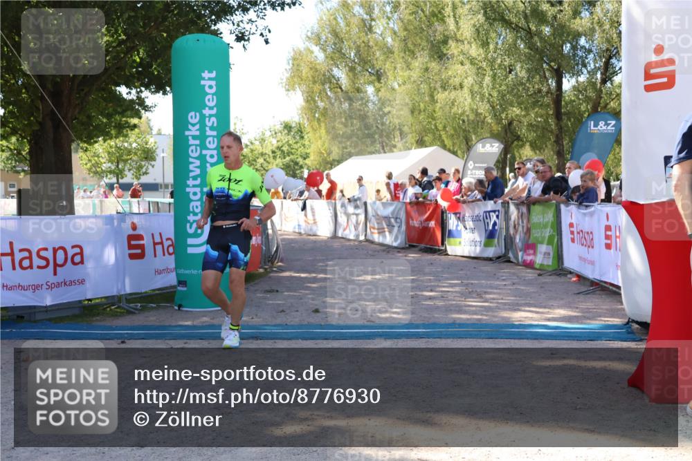 07.09.2025 - 19. Norderstedt Triathlon Zöllner http://msf.ph/oto/8776930 07.09.2025 12:07:22 Ziel 771 meine-sportfotos.de