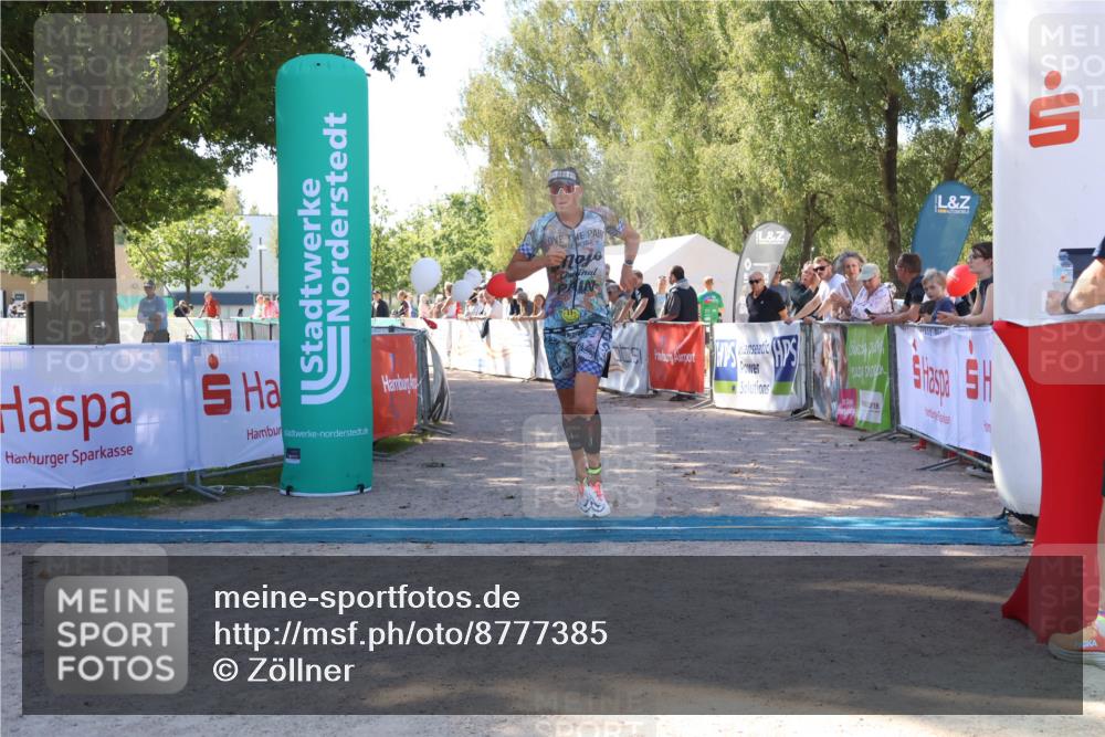 07.09.2025 - 19. Norderstedt Triathlon Zöllner http://msf.ph/oto/8777385 07.09.2025 12:11:43 Ziel 787 meine-sportfotos.de