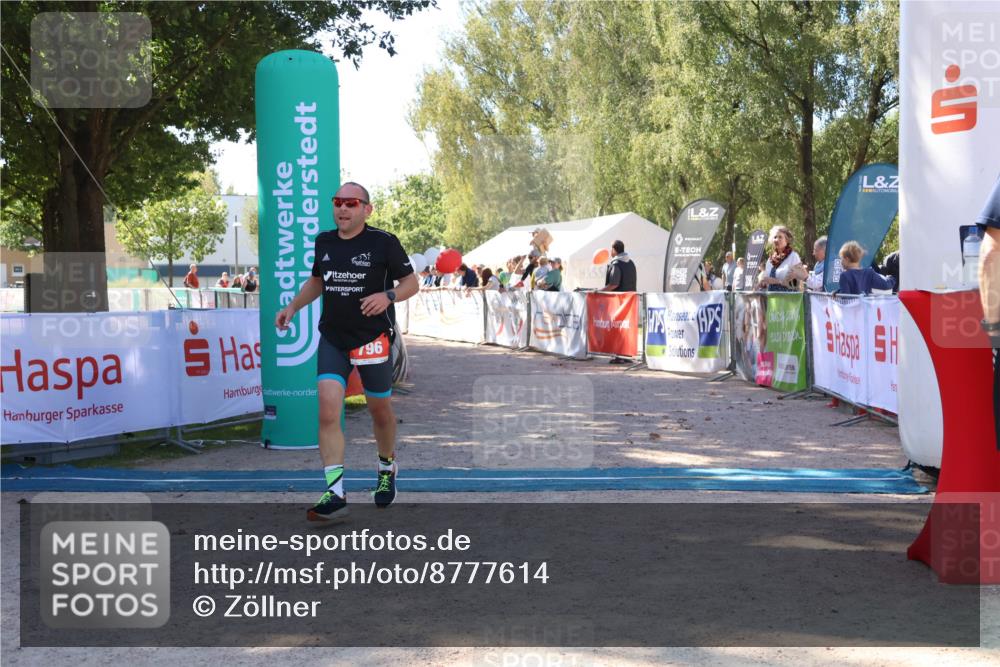07.09.2025 - 19. Norderstedt Triathlon Zöllner http://msf.ph/oto/8777614 07.09.2025 12:17:28 Ziel 796 meine-sportfotos.de