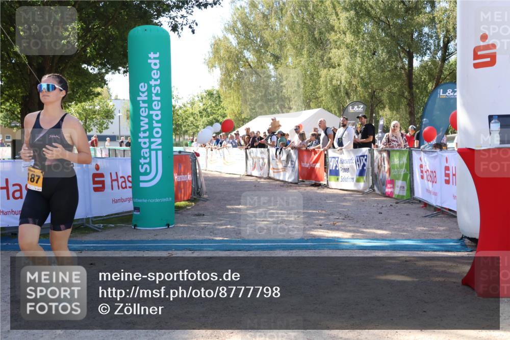 07.09.2025 - 19. Norderstedt Triathlon Zöllner http://msf.ph/oto/8777798 07.09.2025 12:19:40 Ziel 1187 meine-sportfotos.de