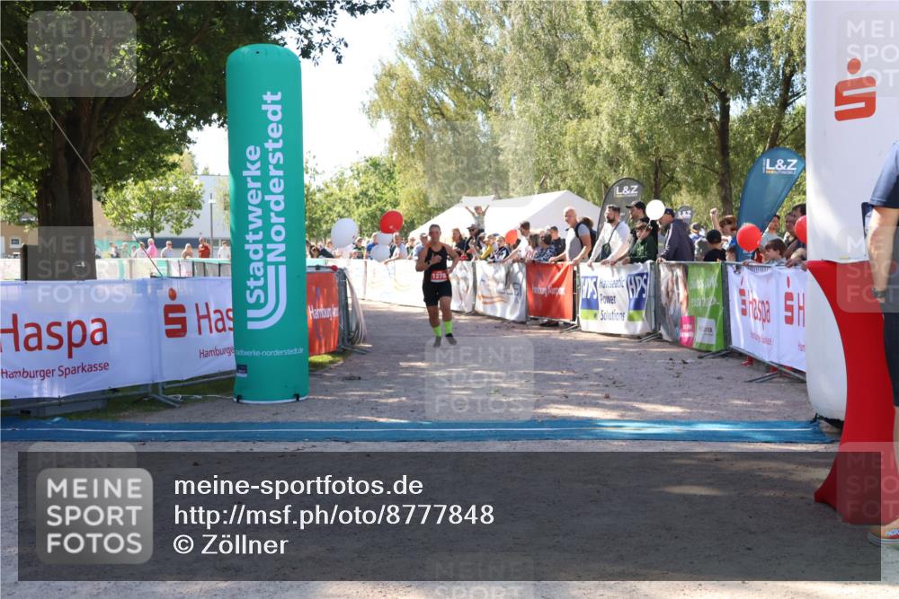 07.09.2025 - 19. Norderstedt Triathlon Zöllner http://msf.ph/oto/8777848 07.09.2025 12:20:39 Ziel 1278 meine-sportfotos.de