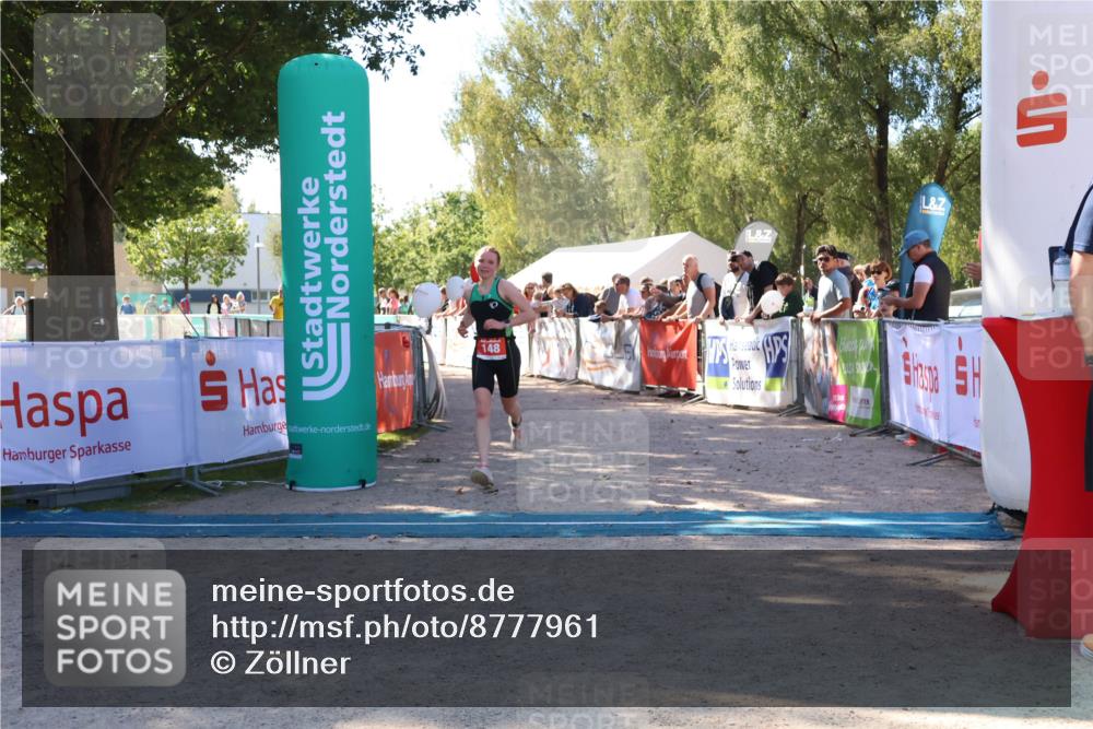 07.09.2025 - 19. Norderstedt Triathlon Zöllner http://msf.ph/oto/8777961 07.09.2025 12:23:42 Ziel 148 meine-sportfotos.de