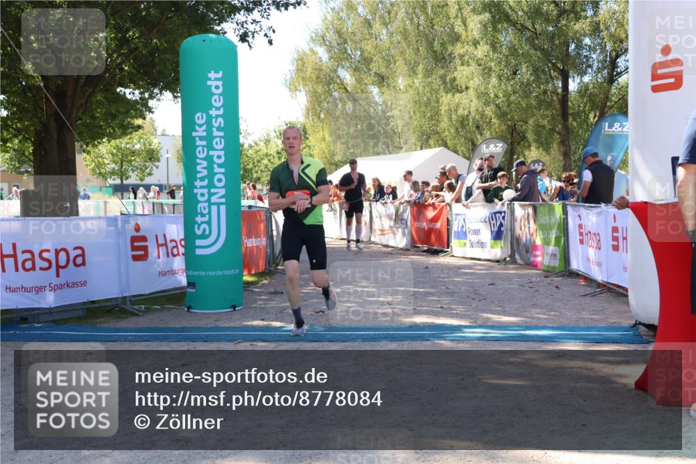 07.09.2025 - 19. Norderstedt Triathlon Zöllner http://msf.ph/oto/8778084 07.09.2025 12:24:23 Ziel 138, 152, 281 meine-sportfotos.de