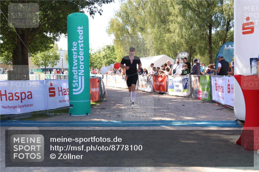 07.09.2025 - 19. Norderstedt Triathlon Zöllner http://msf.ph/oto/8778100 07.09.2025 12:24:27 Ziel 138, 152, 281 meine-sportfotos.de