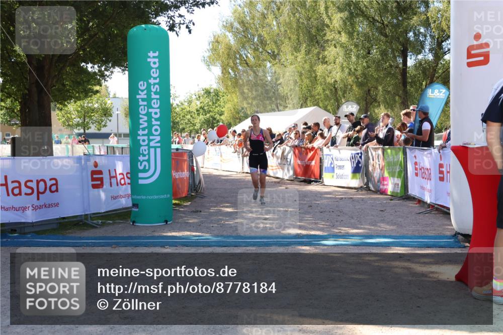 07.09.2025 - 19. Norderstedt Triathlon Zöllner http://msf.ph/oto/8778184 07.09.2025 12:27:13 Ziel 1334 meine-sportfotos.de