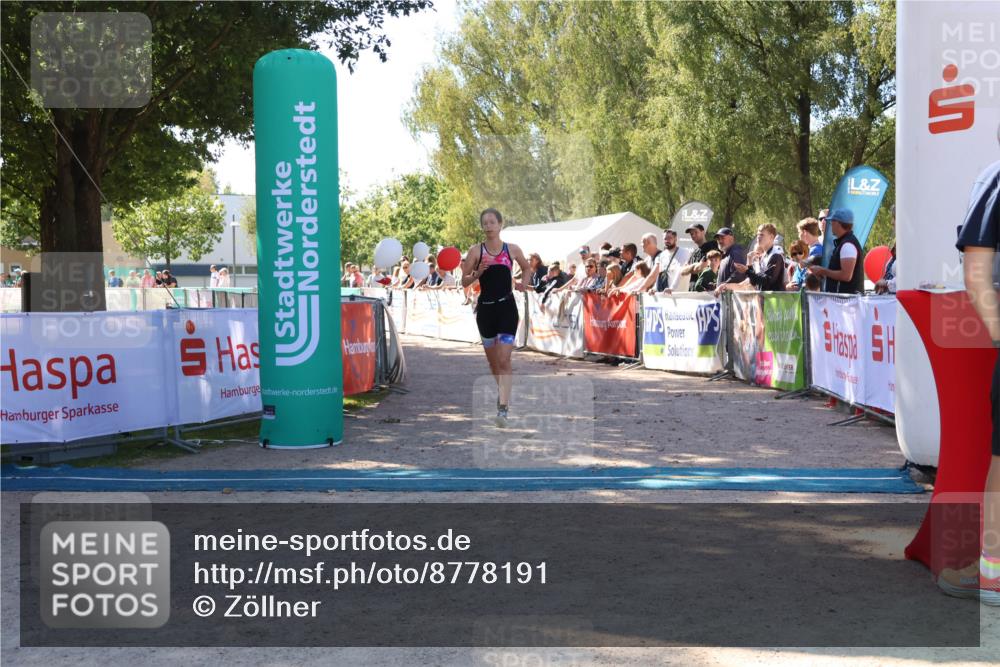 07.09.2025 - 19. Norderstedt Triathlon Zöllner http://msf.ph/oto/8778191 07.09.2025 12:27:14 Ziel 1334 meine-sportfotos.de
