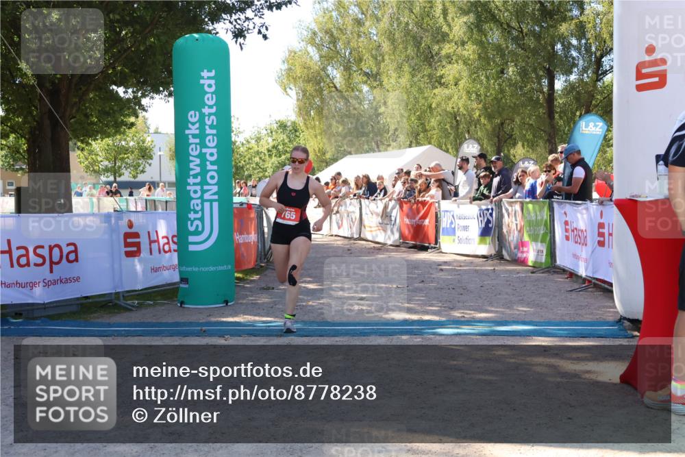 07.09.2025 - 19. Norderstedt Triathlon Zöllner http://msf.ph/oto/8778238 07.09.2025 12:27:37 Ziel 765 meine-sportfotos.de