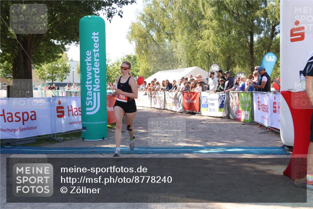 07.09.2025 - 19. Norderstedt Triathlon Zöllner http://msf.ph/oto/8778240 07.09.2025 12:27:37 Ziel 765 meine-sportfotos.de