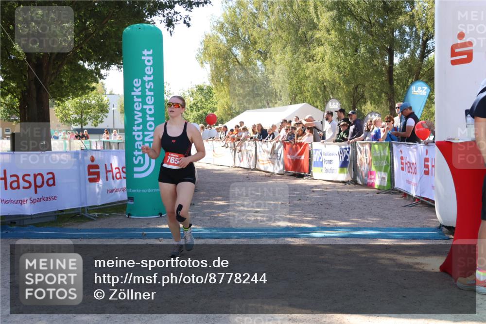07.09.2025 - 19. Norderstedt Triathlon Zöllner http://msf.ph/oto/8778244 07.09.2025 12:27:37 Ziel 765 meine-sportfotos.de