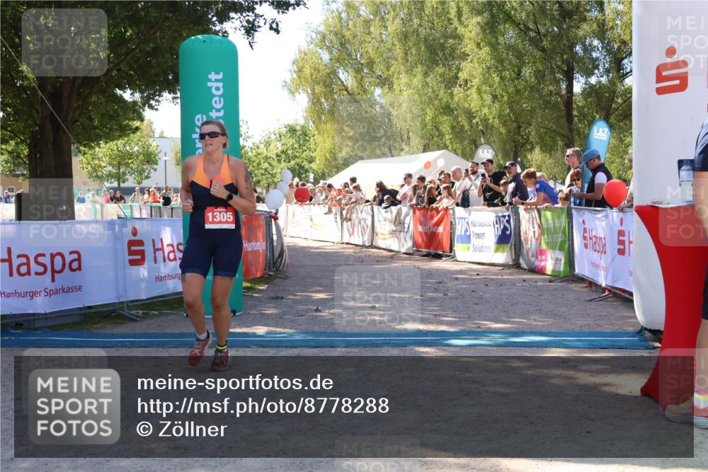 07.09.2025 - 19. Norderstedt Triathlon Zöllner http://msf.ph/oto/8778288 07.09.2025 12:28:05 Ziel 1305 meine-sportfotos.de