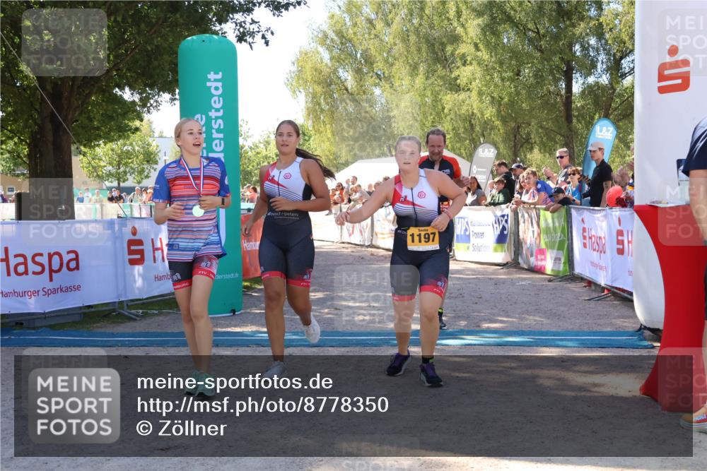 07.09.2025 - 19. Norderstedt Triathlon Zöllner http://msf.ph/oto/8778350 07.09.2025 12:29:04 Ziel 736, 1197, 1348 meine-sportfotos.de
