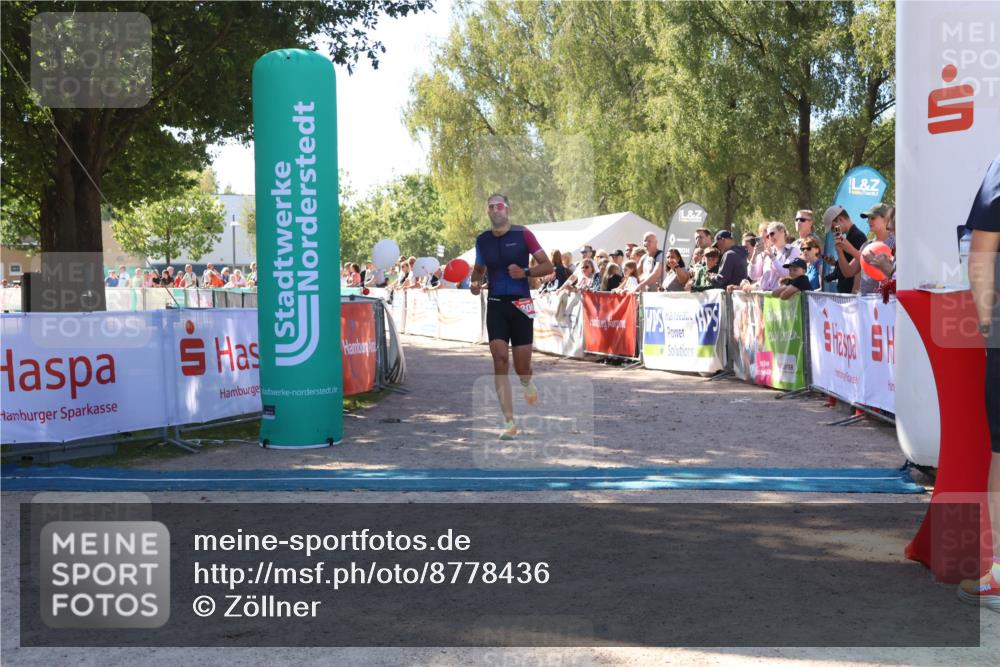 07.09.2025 - 19. Norderstedt Triathlon Zöllner http://msf.ph/oto/8778436 07.09.2025 12:29:43 Ziel 1306 meine-sportfotos.de