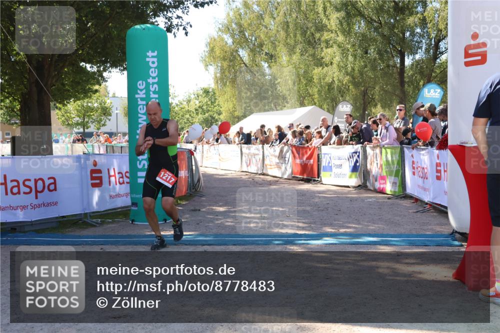 07.09.2025 - 19. Norderstedt Triathlon Zöllner http://msf.ph/oto/8778483 07.09.2025 12:29:50 Ziel 1217 meine-sportfotos.de