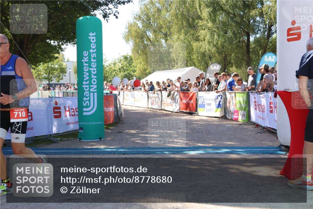 07.09.2025 - 19. Norderstedt Triathlon Zöllner http://msf.ph/oto/8778680 07.09.2025 12:31:34 Ziel 710 meine-sportfotos.de