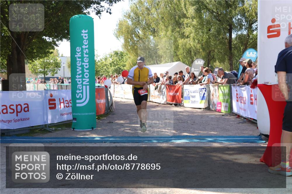 07.09.2025 - 19. Norderstedt Triathlon Zöllner http://msf.ph/oto/8778695 07.09.2025 12:32:19 Ziel 795 meine-sportfotos.de