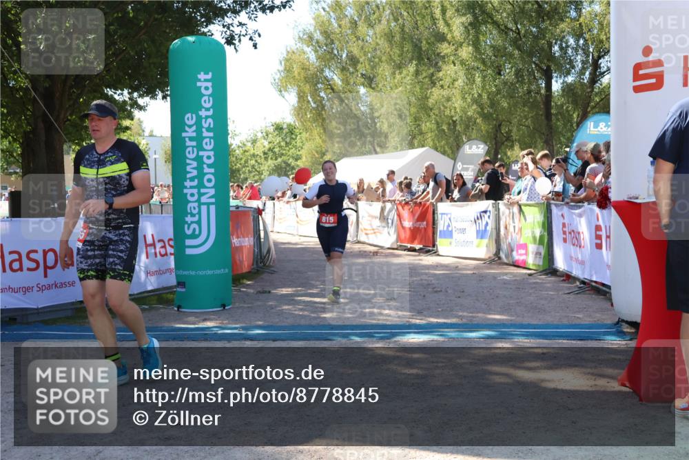 07.09.2025 - 19. Norderstedt Triathlon Zöllner http://msf.ph/oto/8778845 07.09.2025 12:33:52 Ziel 782, 815, 1265 meine-sportfotos.de