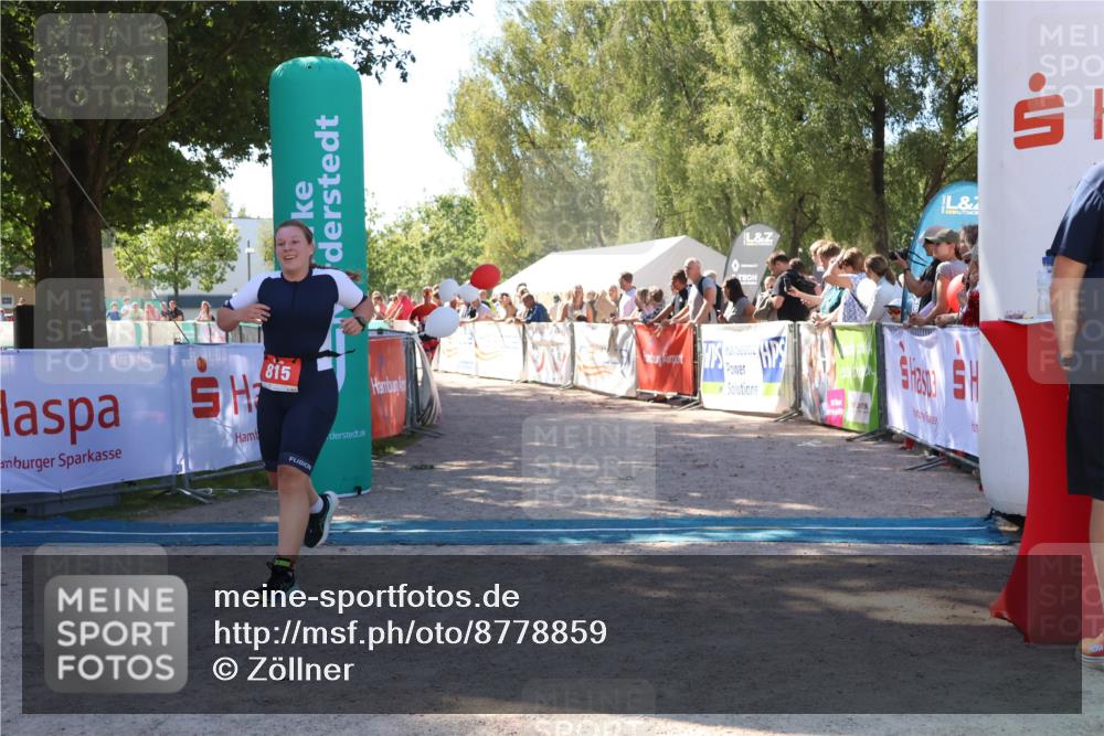 07.09.2025 - 19. Norderstedt Triathlon Zöllner http://msf.ph/oto/8778859 07.09.2025 12:33:53 Ziel 714, 815, 1265 meine-sportfotos.de