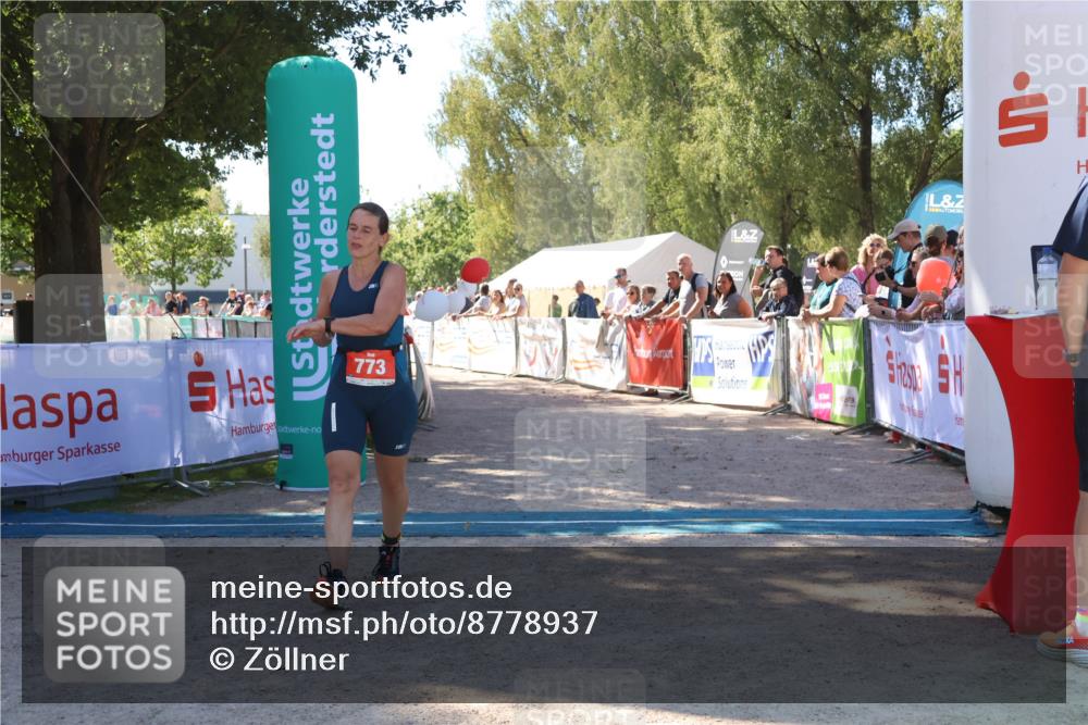 07.09.2025 - 19. Norderstedt Triathlon Zöllner http://msf.ph/oto/8778937 07.09.2025 12:34:29 Ziel 773 meine-sportfotos.de