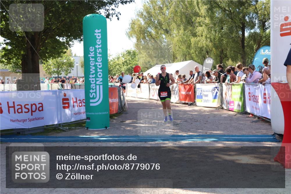07.09.2025 - 19. Norderstedt Triathlon Zöllner http://msf.ph/oto/8779076 07.09.2025 12:36:36 Ziel 1258 meine-sportfotos.de