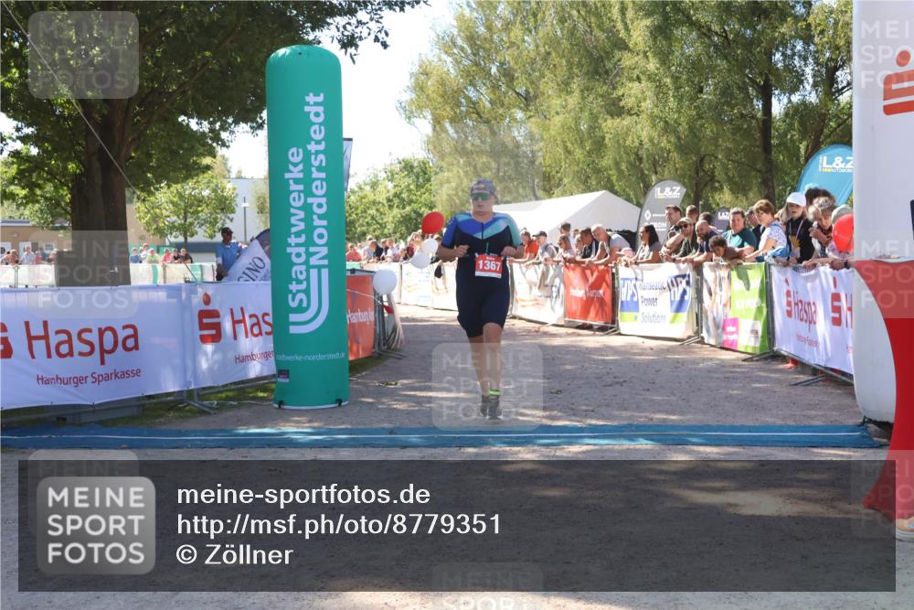 07.09.2025 - 19. Norderstedt Triathlon Zöllner http://msf.ph/oto/8779351 07.09.2025 12:37:51 Ziel 1367 meine-sportfotos.de