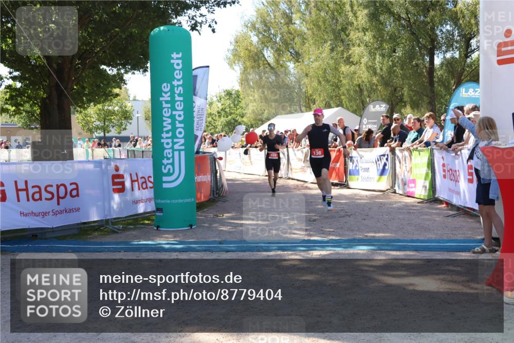 07.09.2025 - 19. Norderstedt Triathlon Zöllner http://msf.ph/oto/8779404 07.09.2025 12:38:29 Ziel 136, 859 meine-sportfotos.de