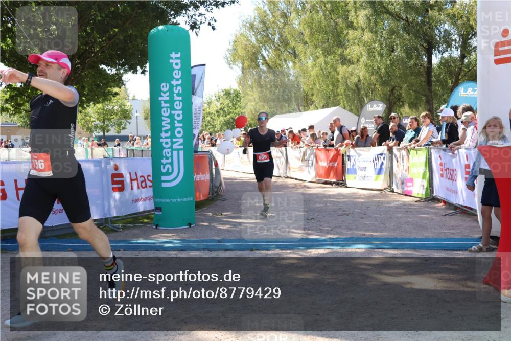 07.09.2025 - 19. Norderstedt Triathlon Zöllner http://msf.ph/oto/8779429 07.09.2025 12:38:31 Ziel 136, 859 meine-sportfotos.de