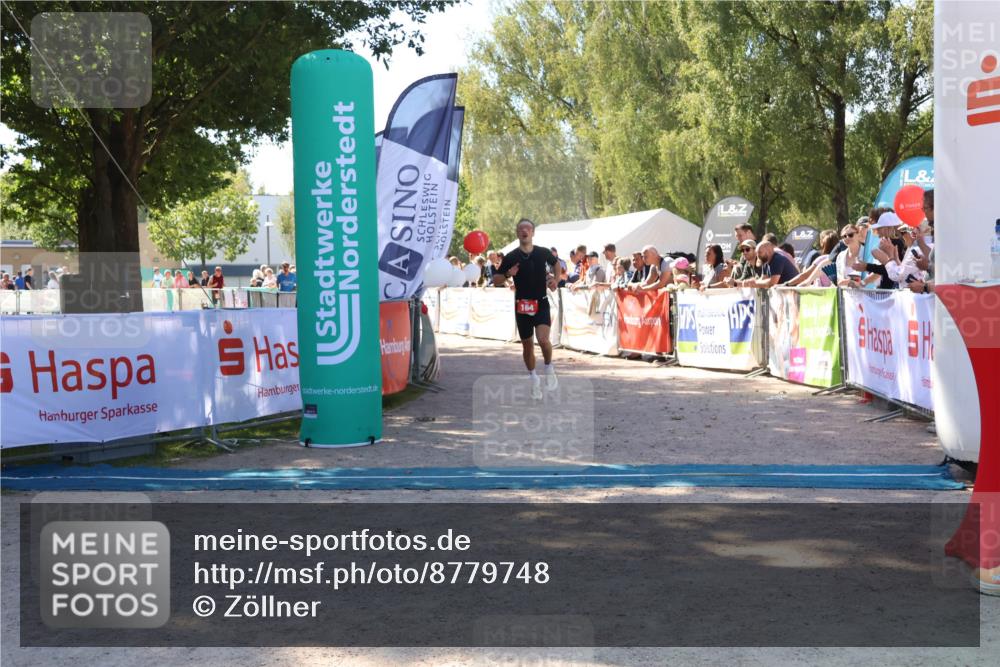 07.09.2025 - 19. Norderstedt Triathlon Zöllner http://msf.ph/oto/8779748 07.09.2025 12:41:55 Ziel 164 meine-sportfotos.de