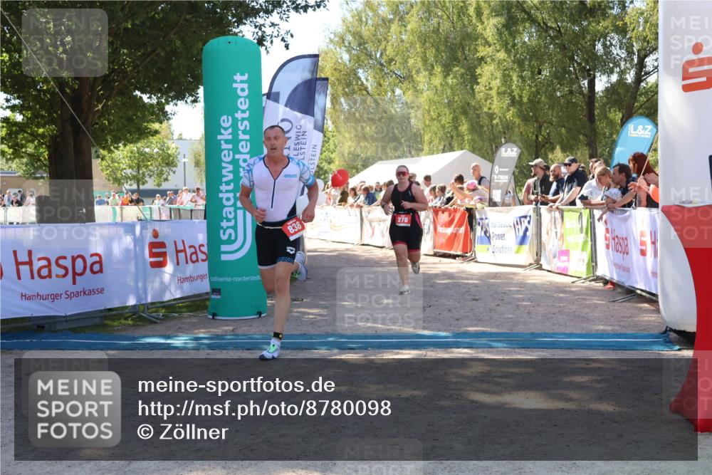 07.09.2025 - 19. Norderstedt Triathlon Zöllner http://msf.ph/oto/8780098 07.09.2025 12:46:57 Ziel 278, 838 meine-sportfotos.de