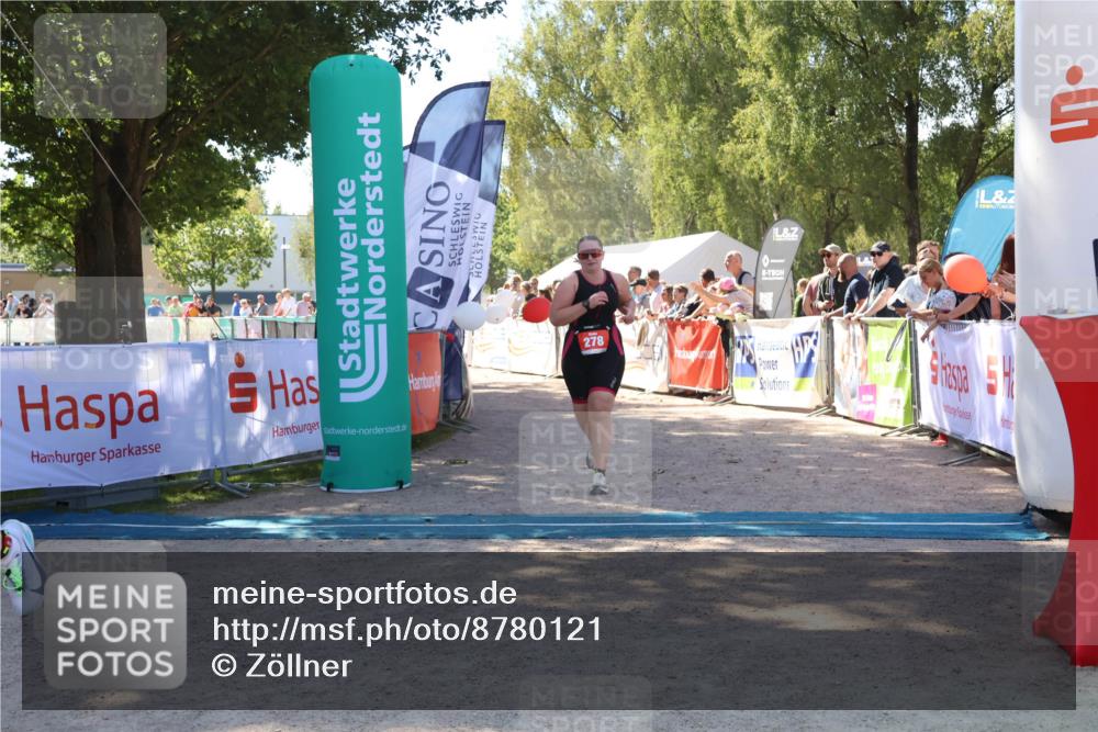 07.09.2025 - 19. Norderstedt Triathlon Zöllner http://msf.ph/oto/8780121 07.09.2025 12:46:58 Ziel 278, 838 meine-sportfotos.de