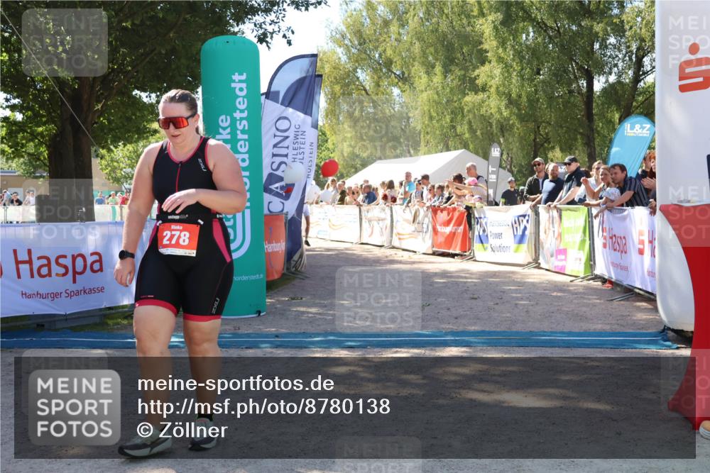 07.09.2025 - 19. Norderstedt Triathlon Zöllner http://msf.ph/oto/8780138 07.09.2025 12:47:01 Ziel 278, 838 meine-sportfotos.de