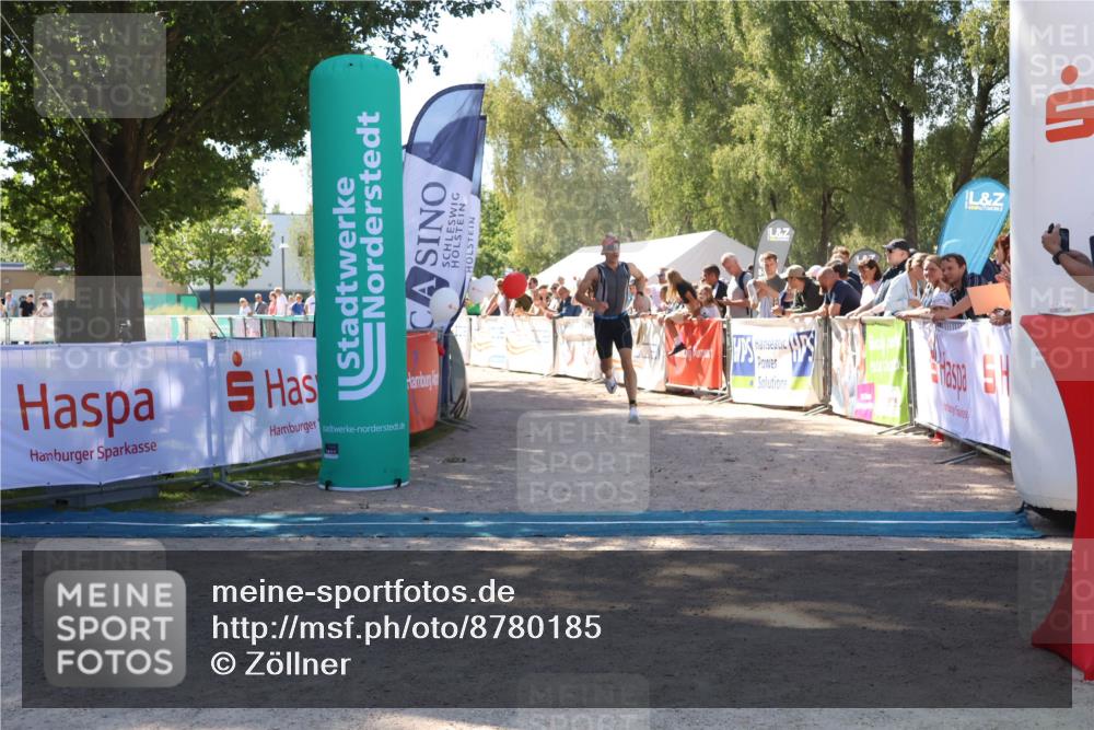 07.09.2025 - 19. Norderstedt Triathlon Zöllner http://msf.ph/oto/8780185 07.09.2025 12:47:45 Ziel 151 meine-sportfotos.de