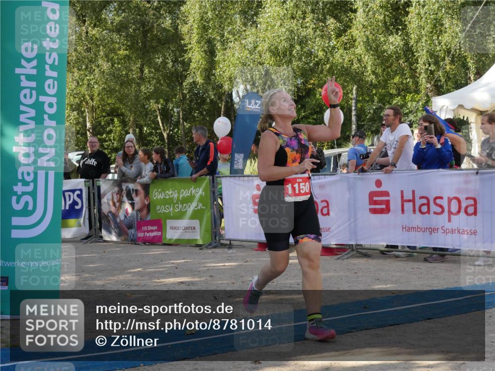 07.09.2025 - 19. Norderstedt Triathlon Zöllner http://msf.ph/oto/8781014 07.09.2025 10:56:30 Ziel 109, 114, 1150 meine-sportfotos.de